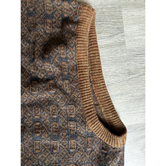 Kenneth Roberts‎ Sweater Vest Mens XL  Wool Blend Made in Italy - Picture 6 of 9